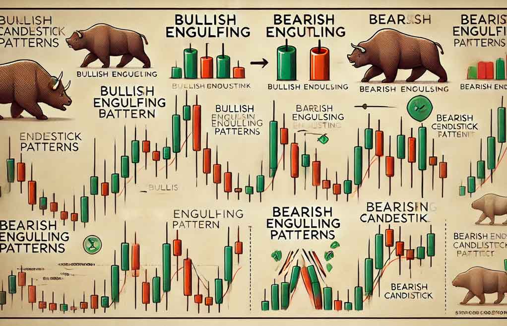 کندل انگالفینگ در روند صعودی یا نزولی
