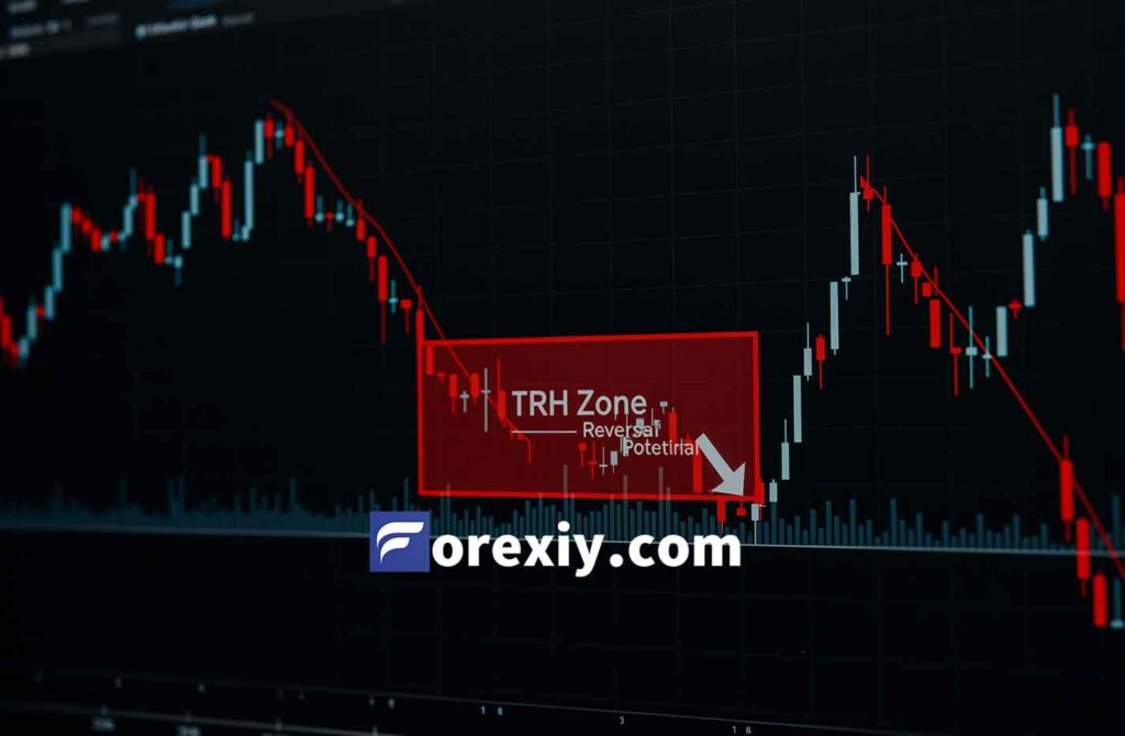 اهمیت نواحی پتانسیل بازگشتی و TRH زون در معاملات فارکس