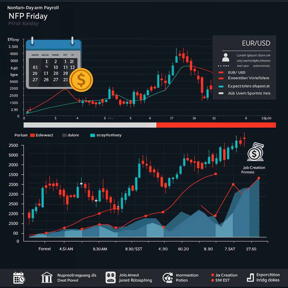 مزایا و معایب معامله در زمان اعلام NFP