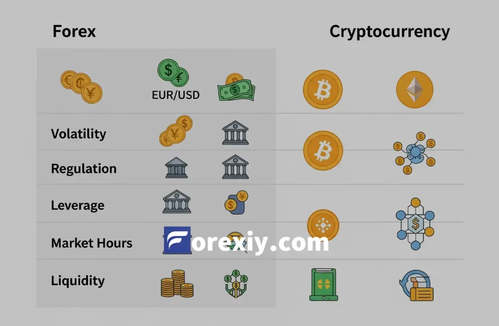 فارکس چیست و چه فرقی با ارز دیجیتال دارد؟